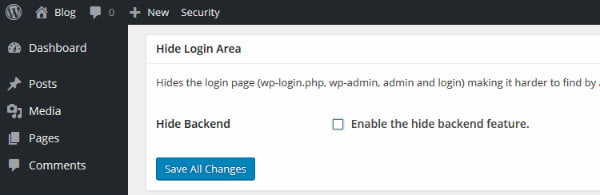 iThemes Security Custom Login URL