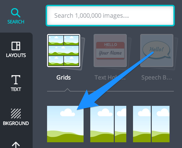 search grids canva