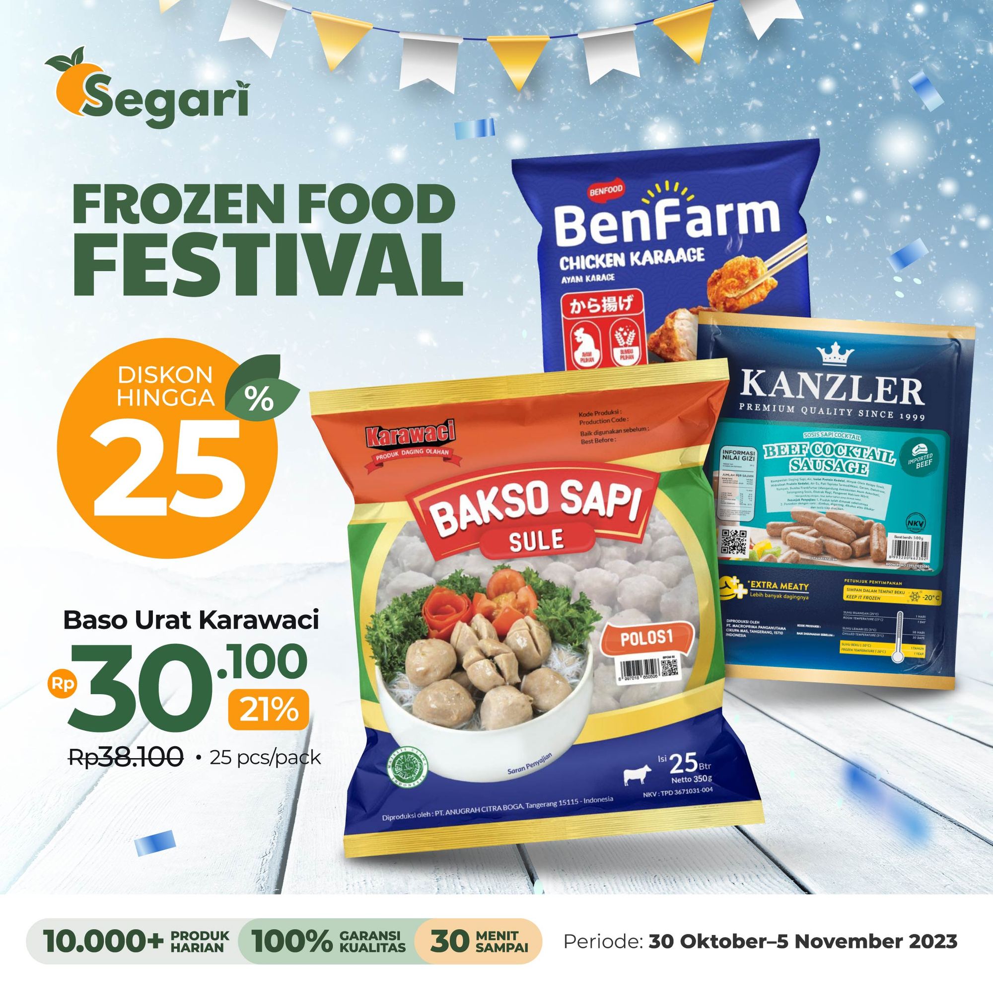 Gebyar Frozen Food Festival
Diskon S.D. 25% ❄️🎉