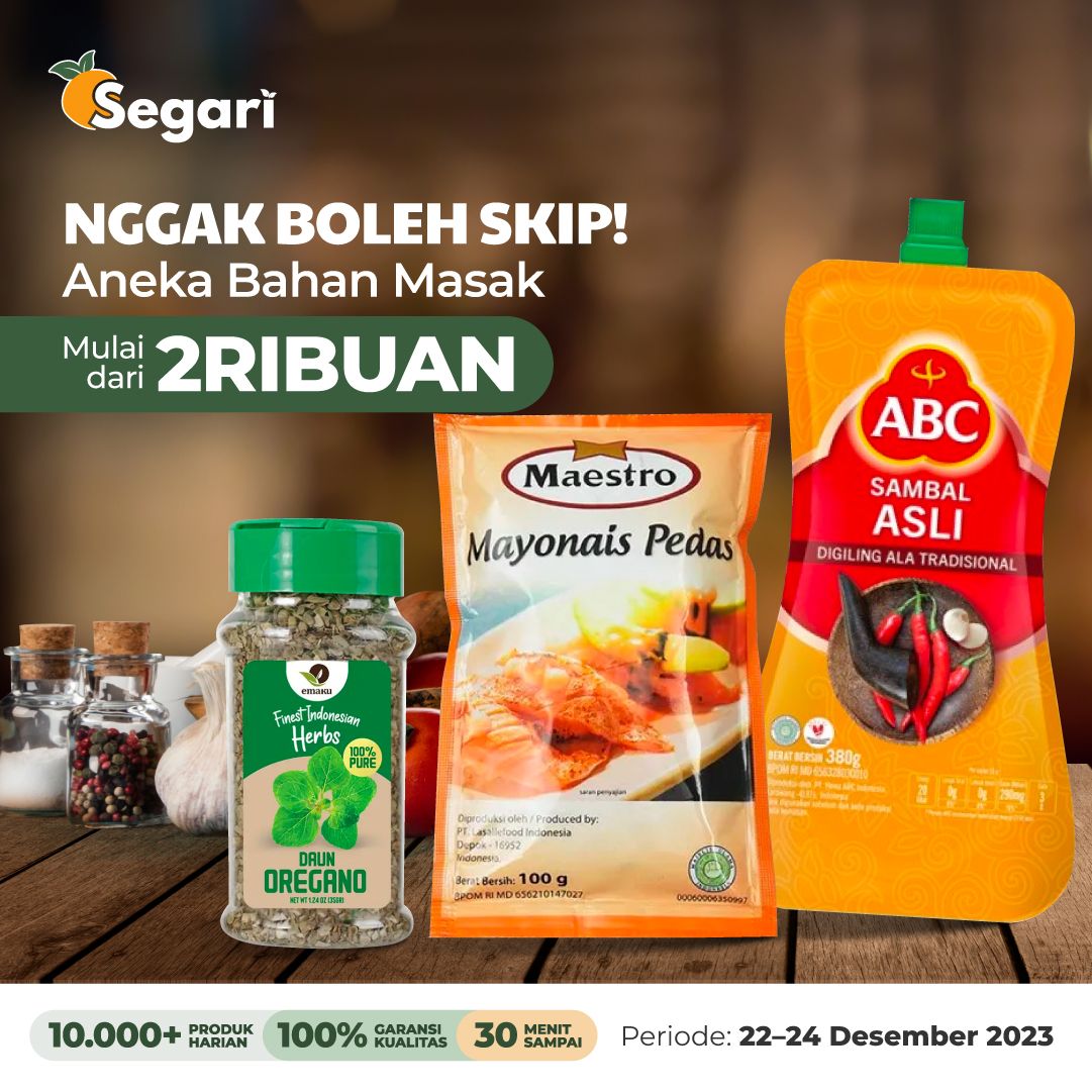 Jangan Skip! Aneka Bahan Masak Mulai 2Ribuan 🧑‍🍳🤩