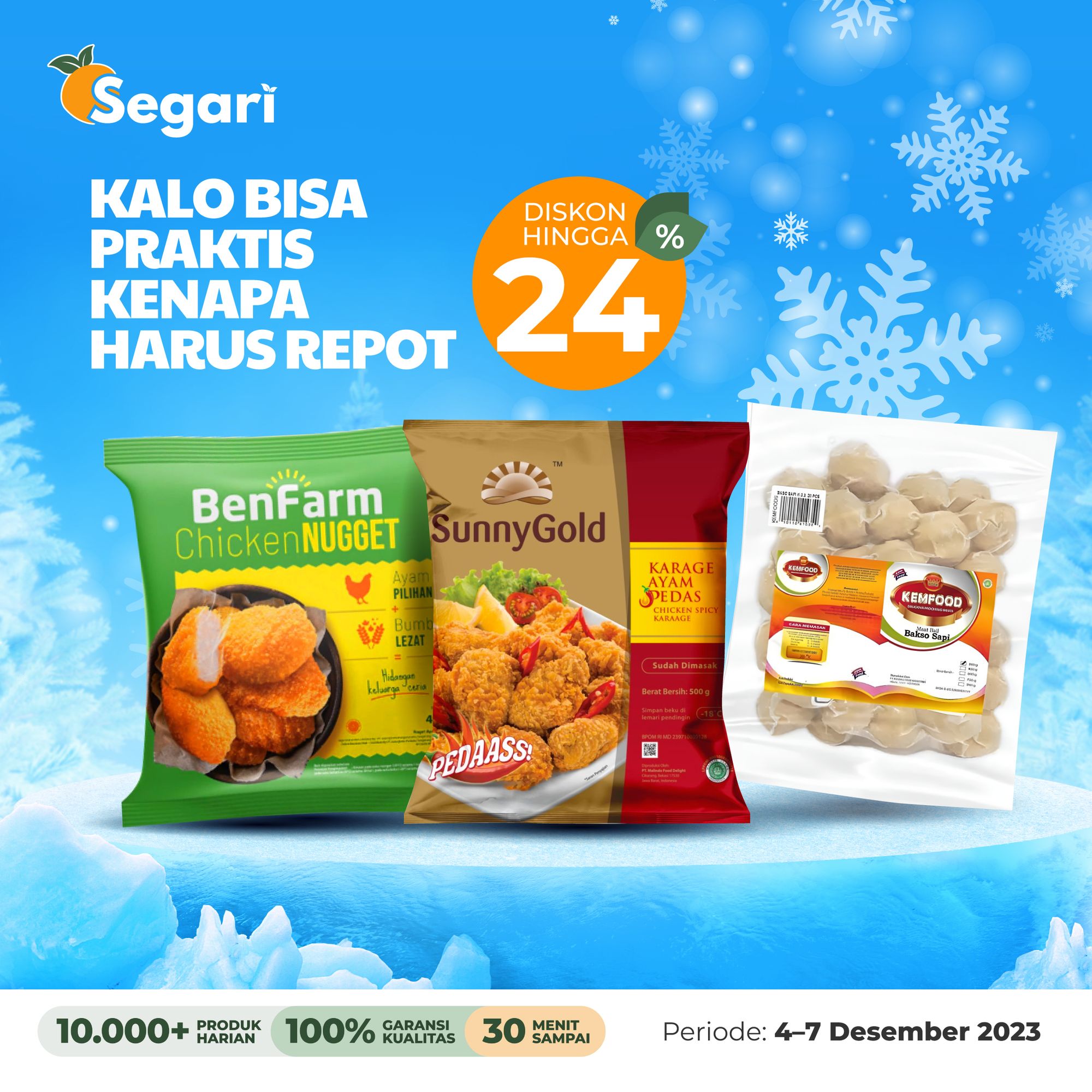 Aneka Frozen Food Serba HematDiskon hingga 24% ❄️🤩