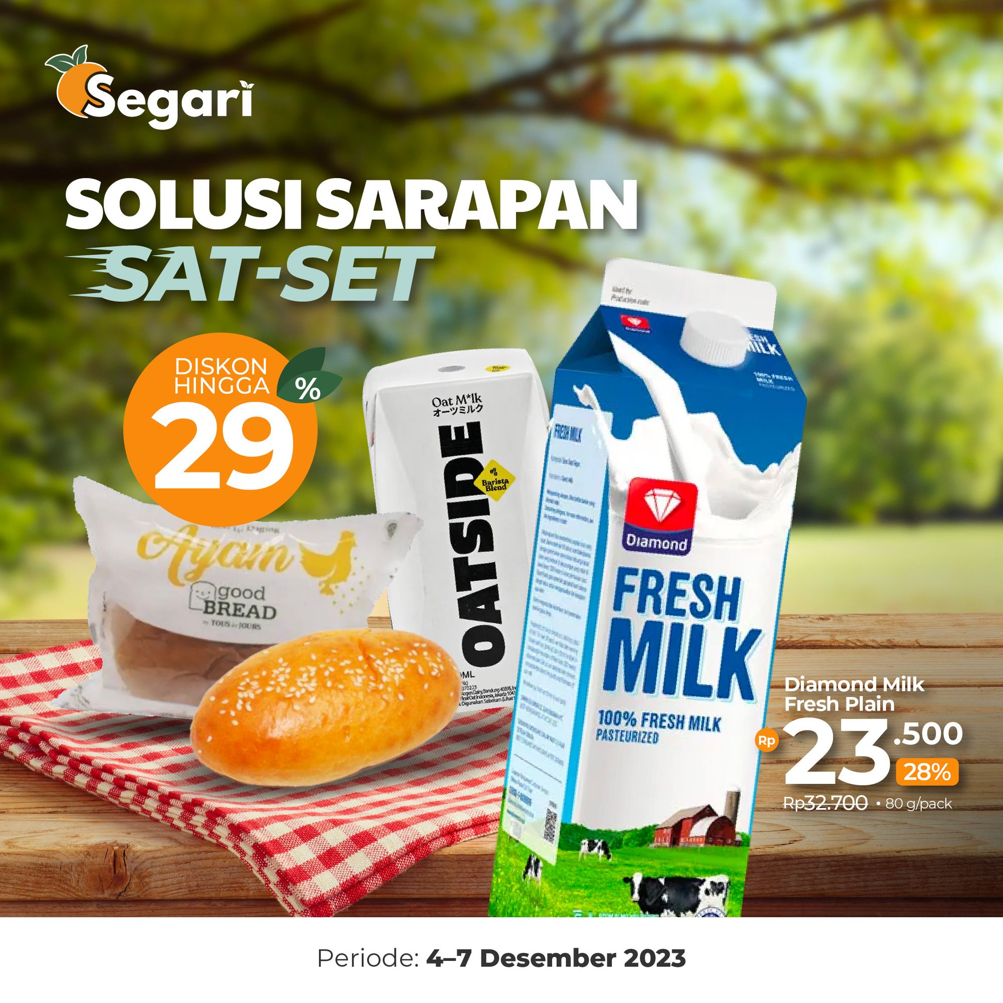 Aneka Sarapan Kilat Hemat
Diskon S.D. 29% 🍽️⚡