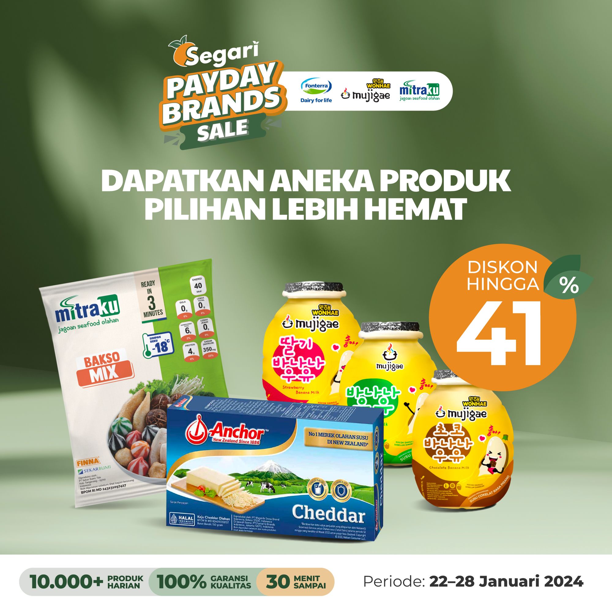 Aneka Kebutuhan Harian
DISKON S.D. 41% 💖