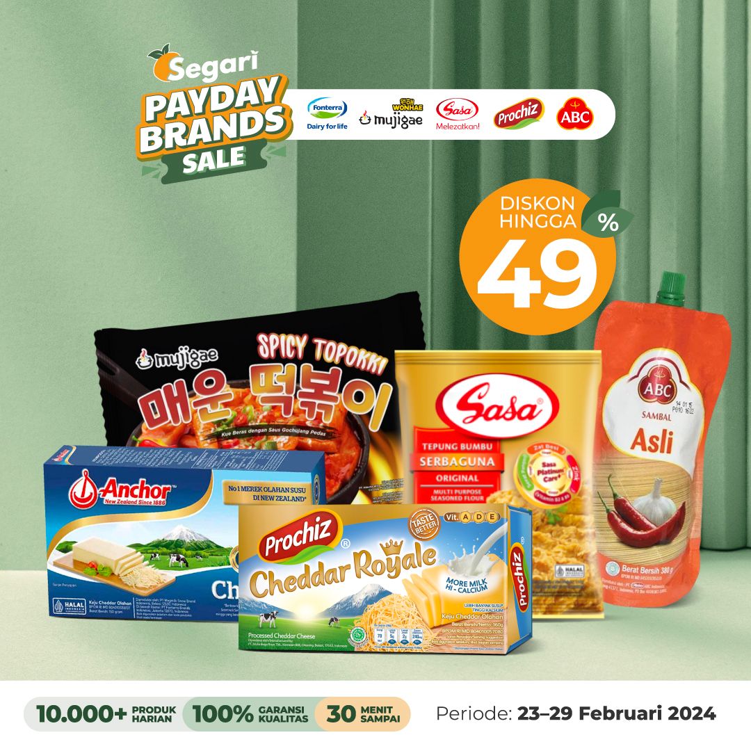 Aneka Brand Favorit
DISKON S.D. 49% ✨💖