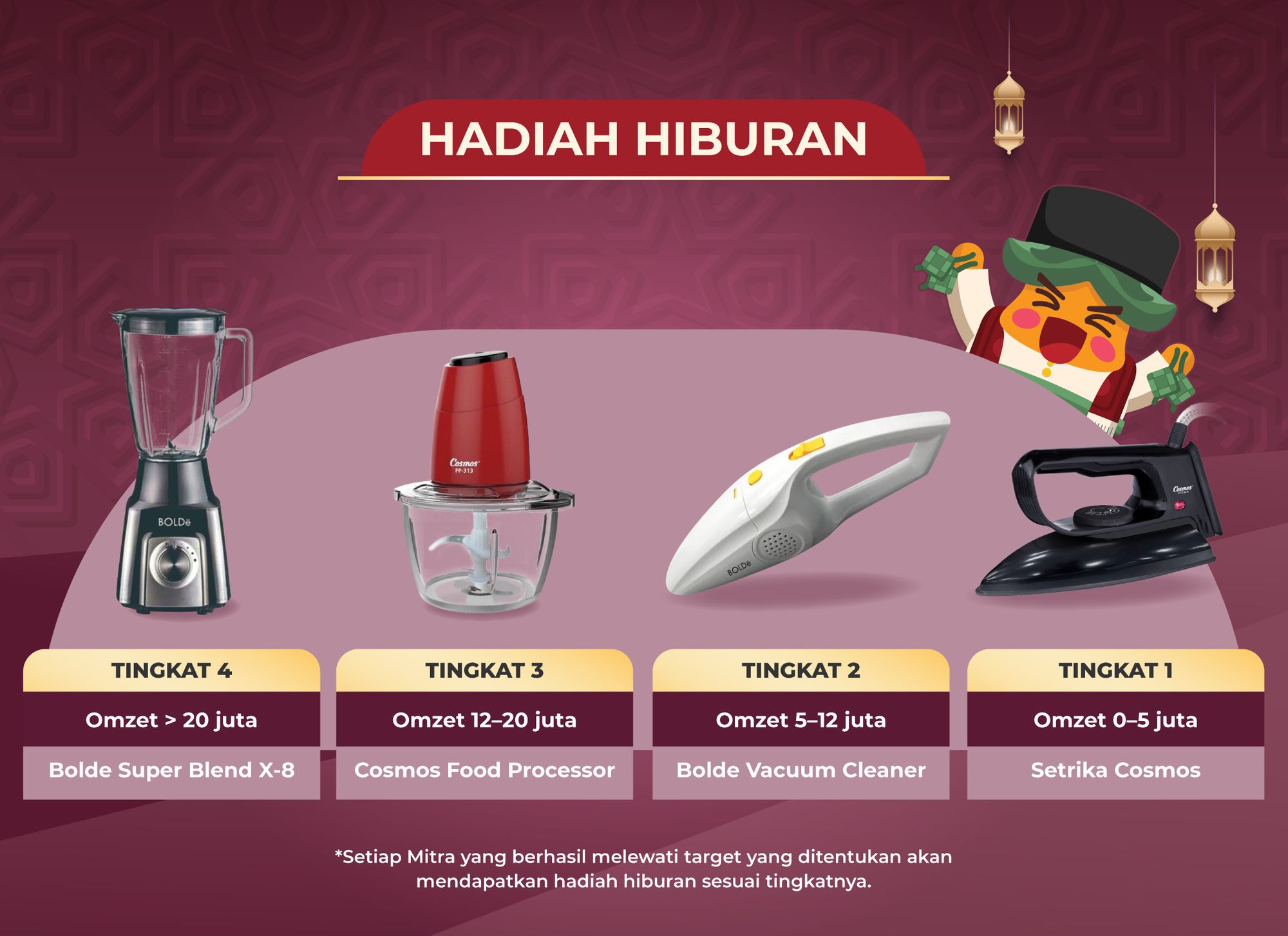 Gebyar Ramadan
Hujan Keberkahan, Mitra Ceria 🕌✨