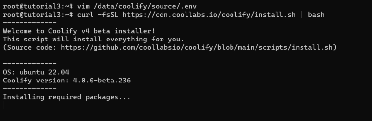 Install Coolify di NAT VPS (2)