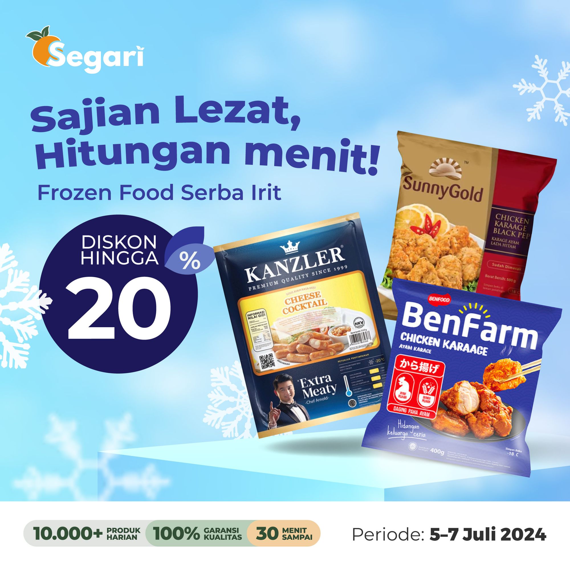 Frozen Food Serba IritDISKON S.D. 20% 🛒✨