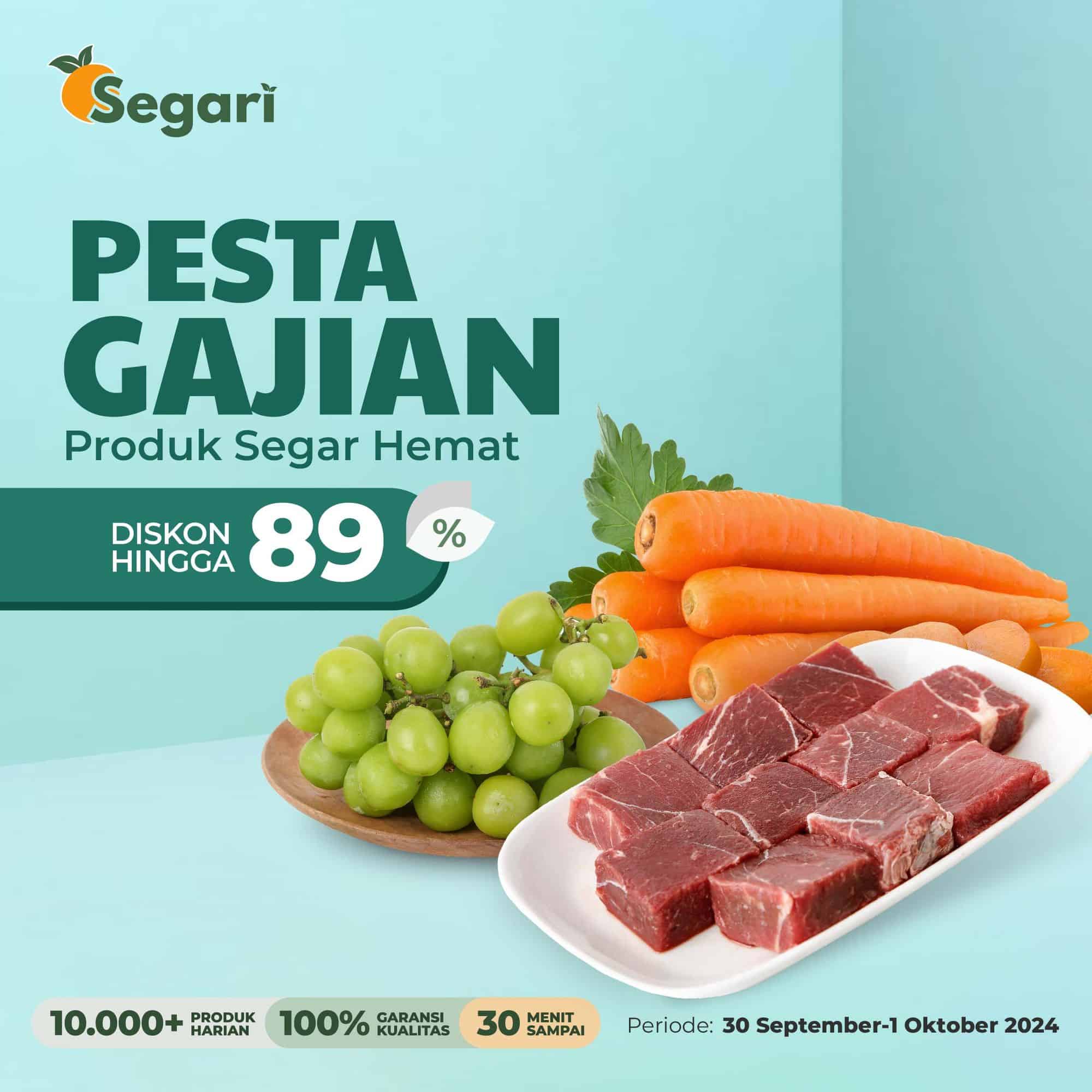 PESTA GAJIAN
DISKON S.D. 89% 🤯👏