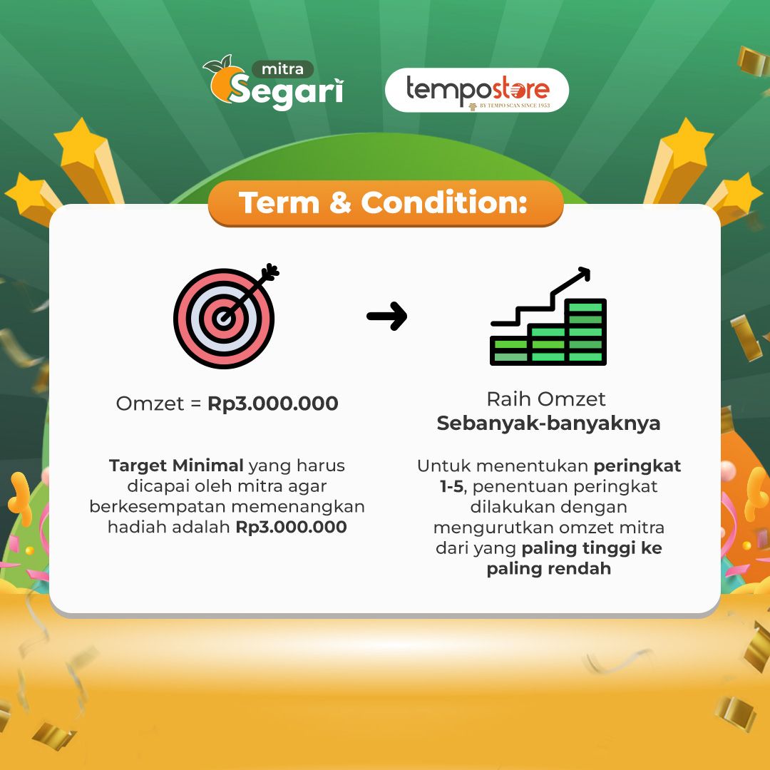 Mini Gebyar Mitra Tempo Scan Group. Raih Hadiah Hingga Jutaan Rupiah!